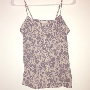 Button up tank top